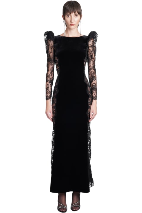 Alessandra Rich for Women Alessandra Rich Dress In Black Viscose