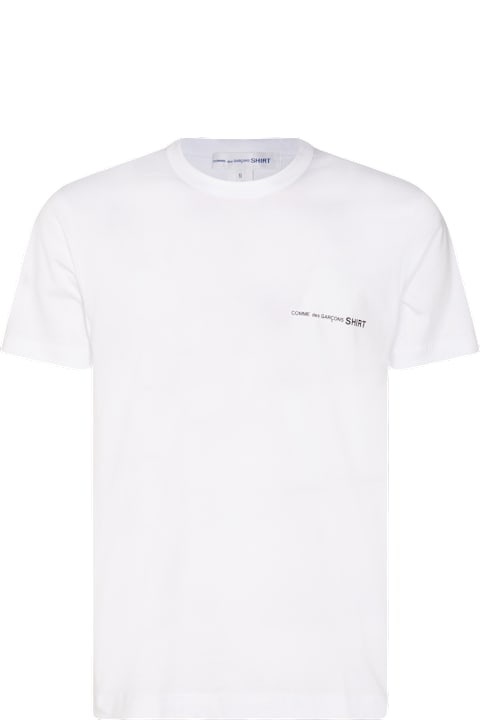 Comme des Garçons for Men Comme des Garçons White Cotton T-shirt