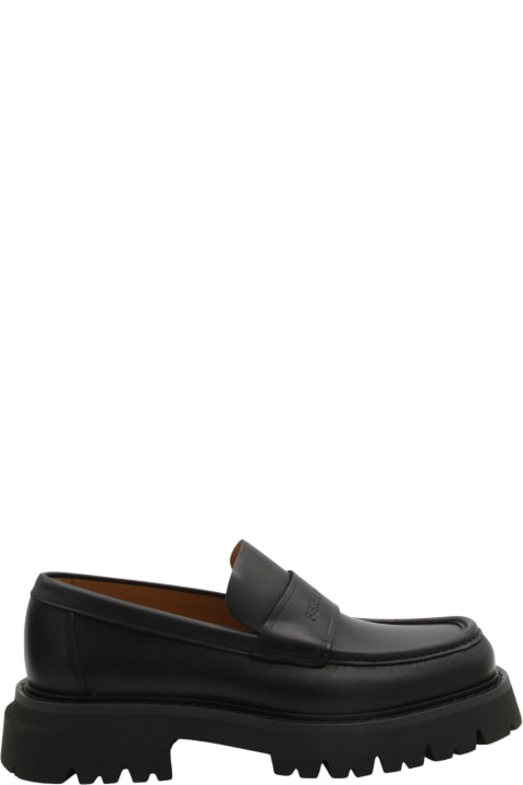 Ferragamo Shoes for Men Ferragamo Black Leather Loafers