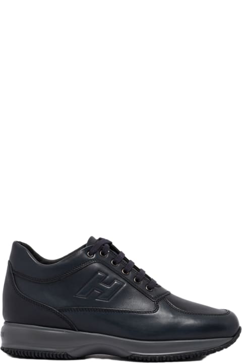 Hogan Shoes for Men Hogan Interactive Leather Sneakers