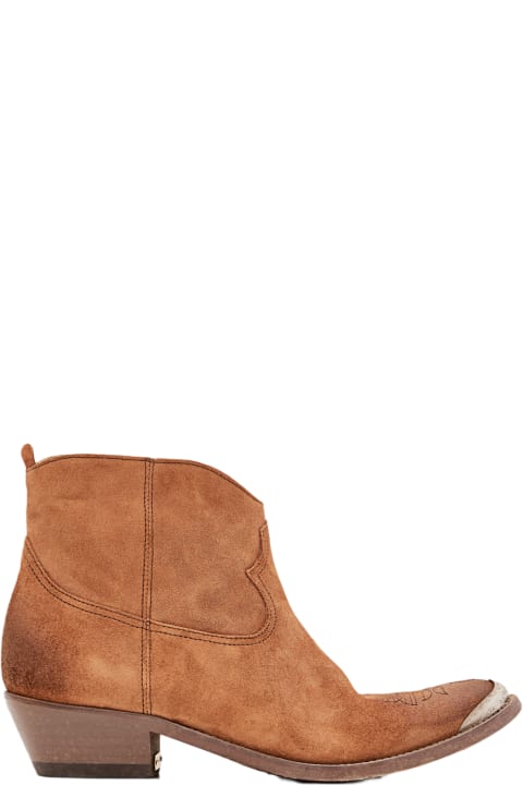 Golden Goose Sale for Women Golden Goose Leather Ankle Boots