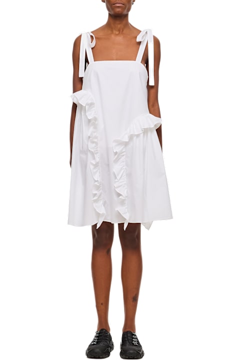 ウィメンズ Cecilie Bahnsenのウェア Cecilie Bahnsen Agata Dress Cotton White