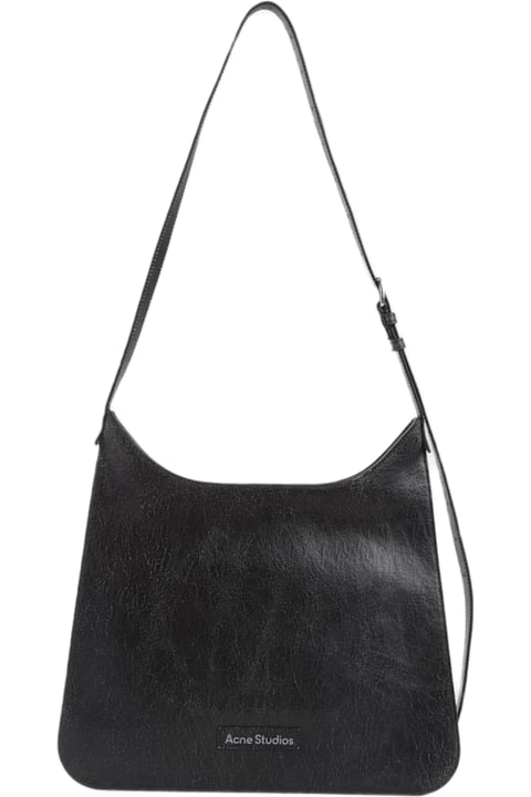 Acne Studios حقائب الكتف لـ القسم الرجالي Acne Studios Platt Logo Patch Shoulder Bag