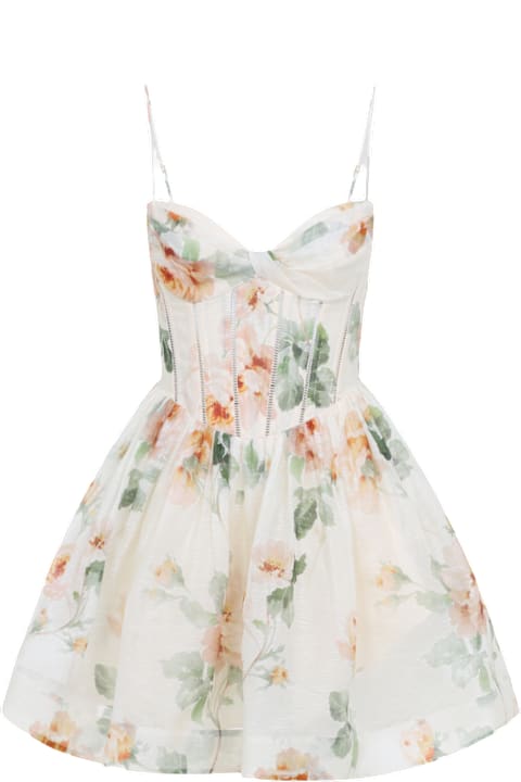 Zimmermann for Men Zimmermann Carousel Corset Mini Dress