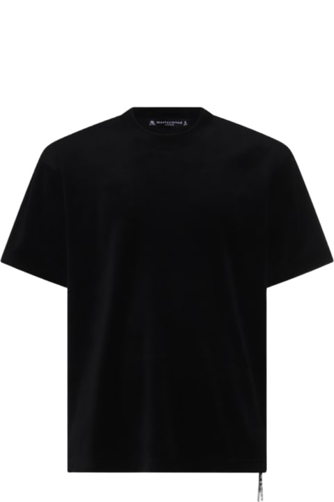 メンズ Mastermind Japanのウェア Mastermind Japan Black And Beige Cotton T-shirt