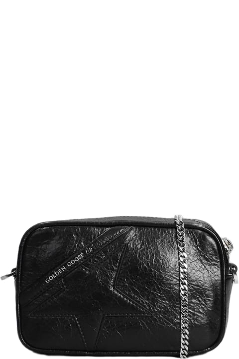 Golden Goose Shoulder Bags for Women Golden Goose Mini Star Bag Shoulder Bag In Black Leather