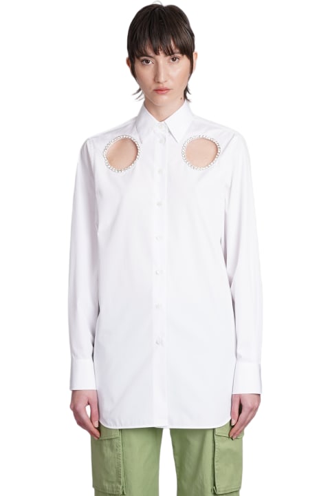 ウィメンズ Stella McCartneyのトップス Stella McCartney Shirt In White Cotton