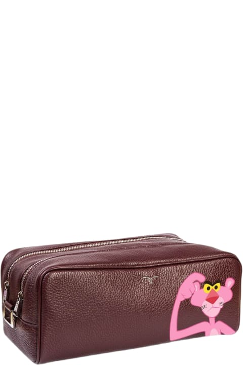 Larusmiani Luggage for Men Larusmiani Nécessaire 'pink Panther' Luggage