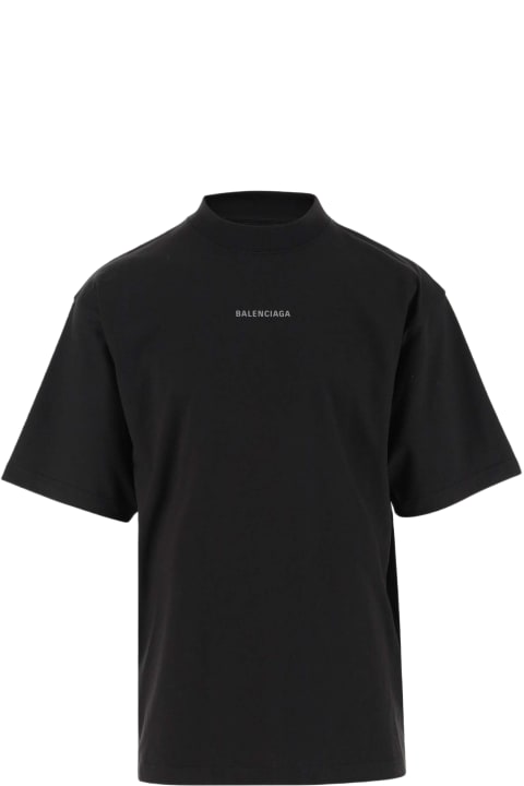 Balenciaga for Women Balenciaga Cotton T-shirt With Logo