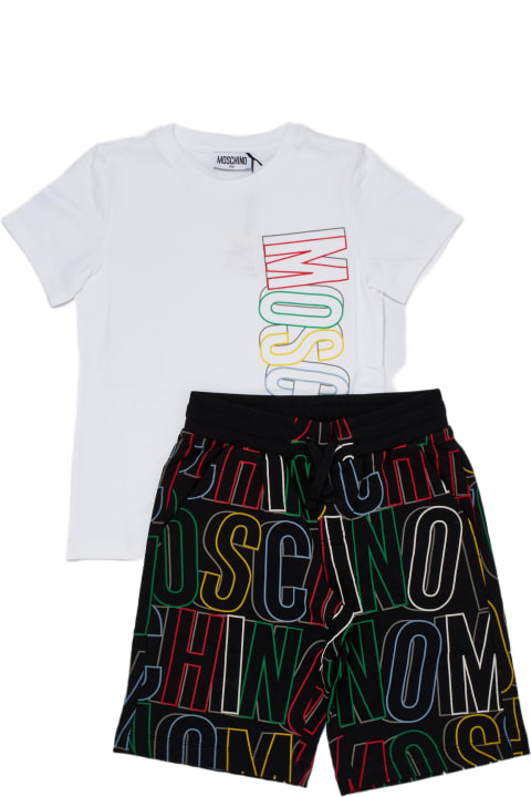 Jumpsuits for Girls Moschino T-shirt+shorts Suit