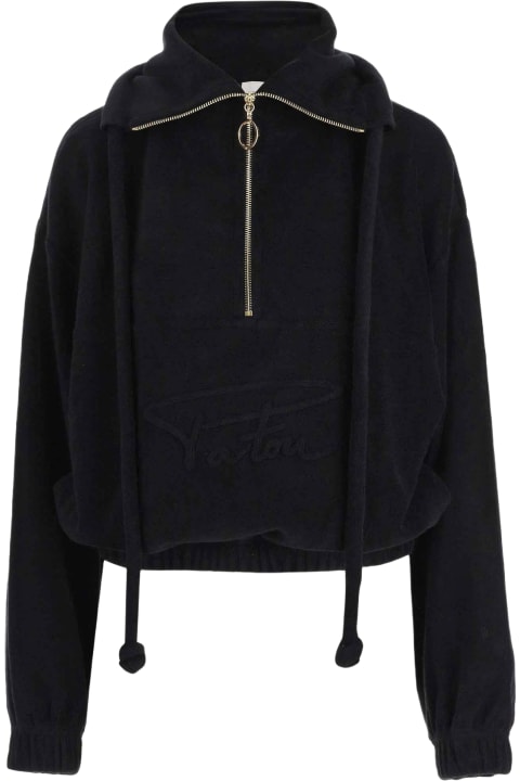 Patou Sweaters for Women Patou Cotton Sweatshirt With Embossed Patou Signature