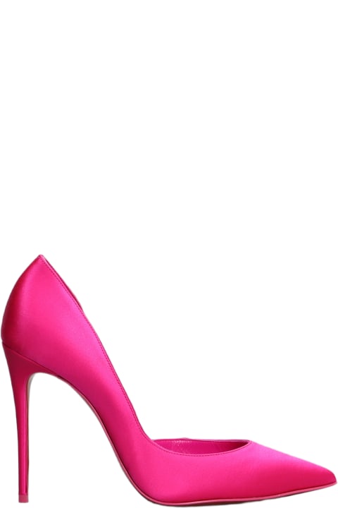 High-Heeled Shoes for Women Christian Louboutin Iriza 100 Satin Pumps