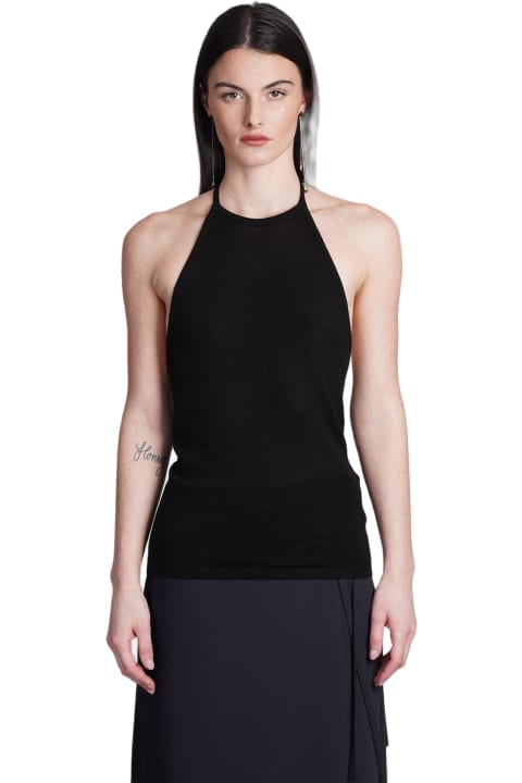 Lemaire Dresses for Women Lemaire Topwear In Black Cotton