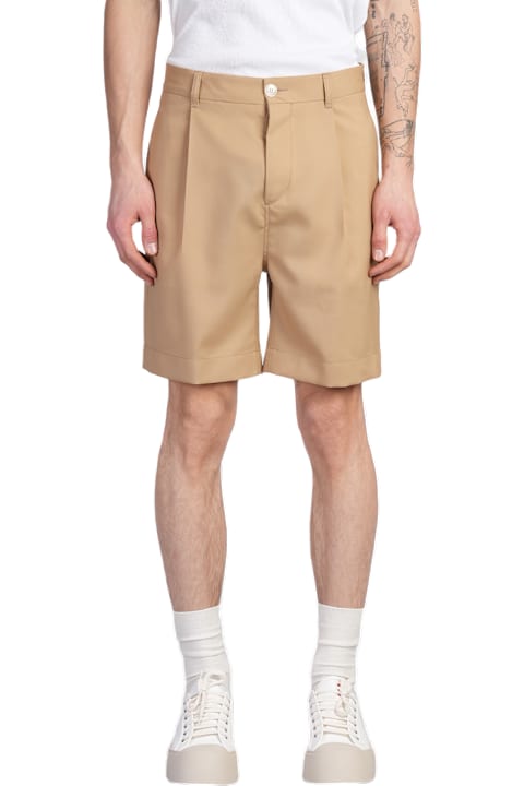 Marni Pants for Men Marni Shorts In Beige Wool