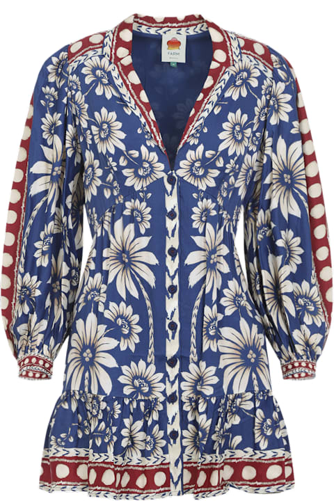 Homeware Farm Rio Luna Blue Mini Dress