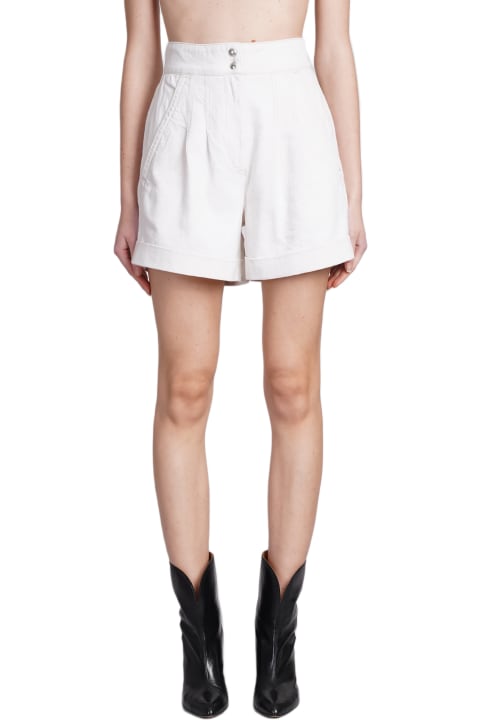 IRO Pants & Shorts for Women IRO Canva Shorts In Beige Cotton