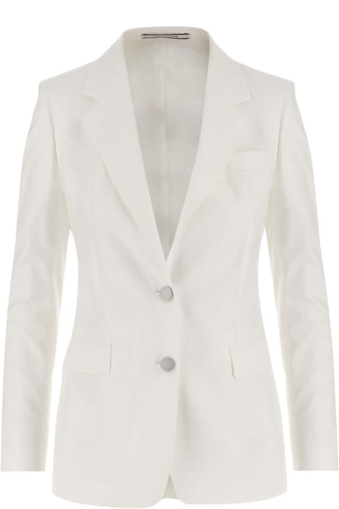 Tagliatore for Women Tagliatore Single-breasted Cotton Blend Jacket