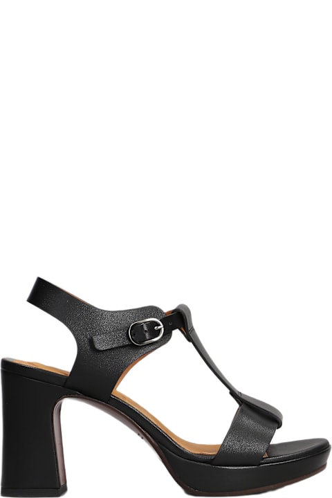 Chie Mihara Shoes for Women Chie Mihara Kimor-l Sandals In Black Leather