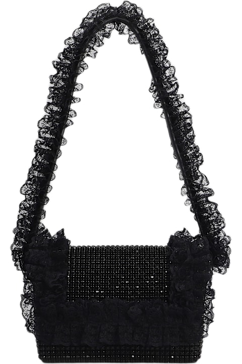 self-portrait for Kids self-portrait Shoulder Bag In Black Polyester
