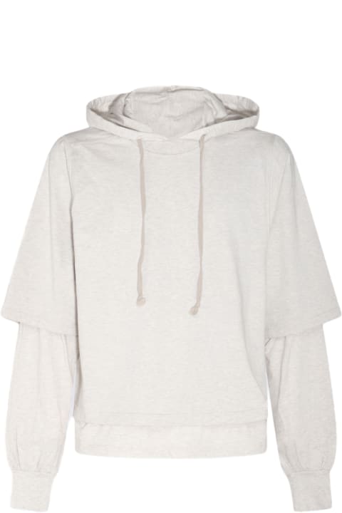DRKSHDW Fleeces & Tracksuits for Men DRKSHDW Grey Cotton Sweatshirt
