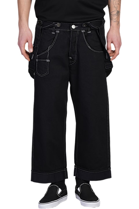 Junya Watanabe Jeans for Men Junya Watanabe Jeans In Black Cotton