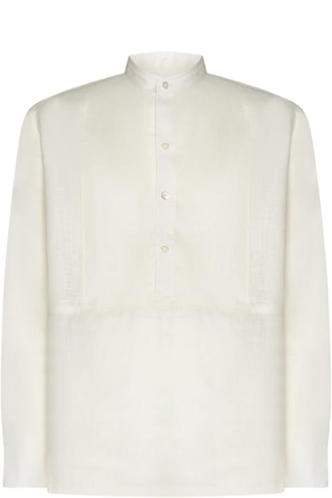 メンズ PT01のシャツ PT01 Mariner Linen Shirt
