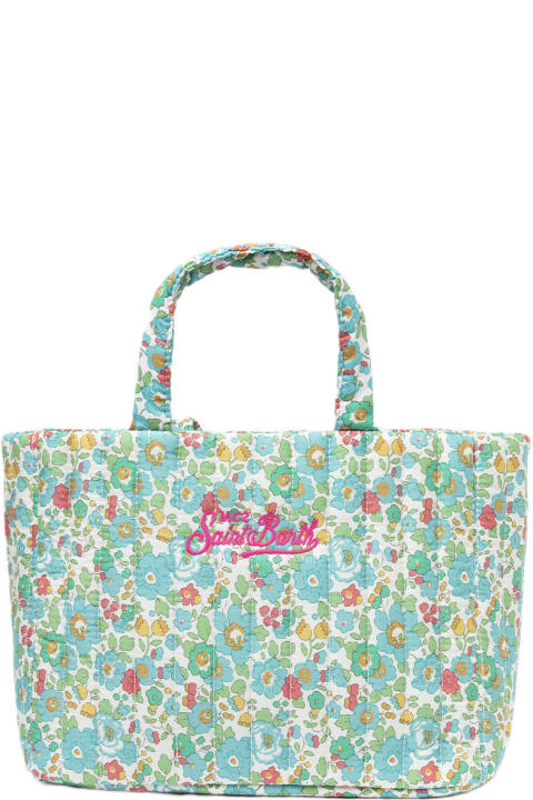 Homeware MC2 Saint Barth Betsy Quilted Soft Tote Mid Bag | Made With Liberty Fabric