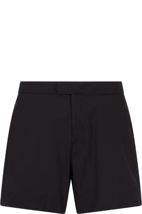 Homeware MC2 Saint Barth Man Short-length Black Swim Shorts Master