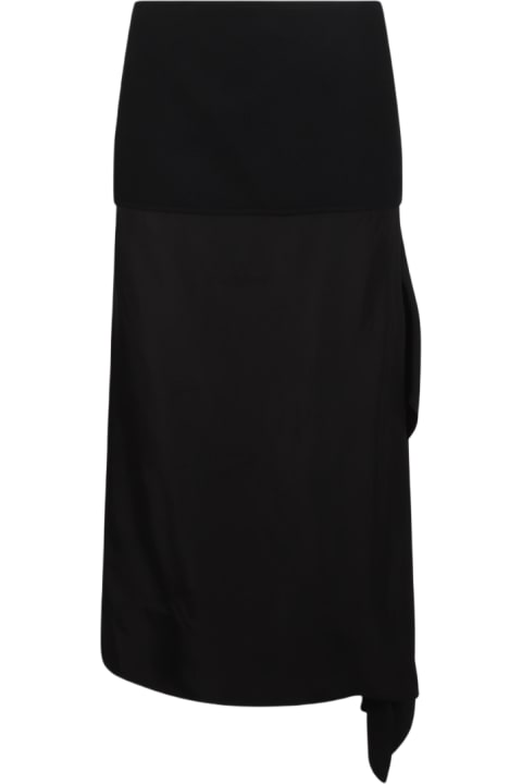 Homeware Jil Sander Black Wool Skirt
