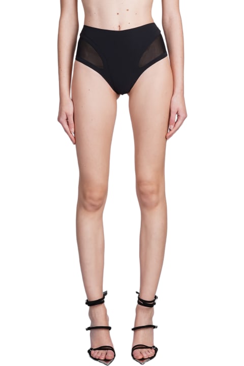 Swimwear for Women Mugler Beachwear In Black Polyamide