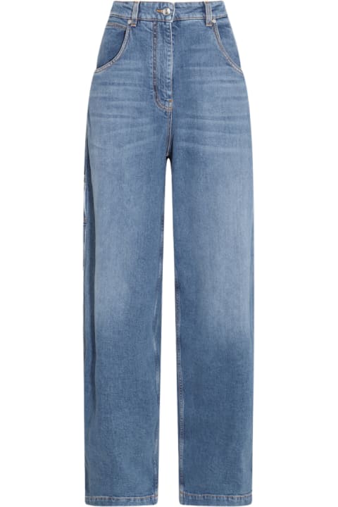 Fashion for Women Etro Blue Denim Cotton Jeans