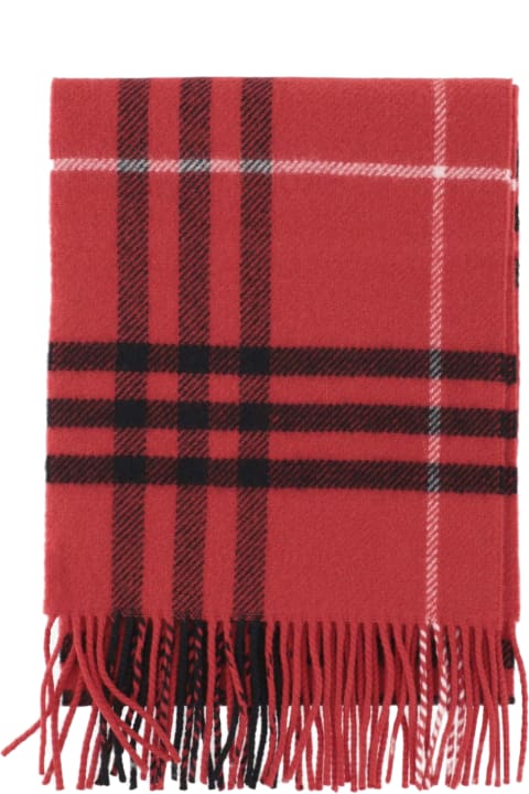Burberry Scarves for Men Burberry Wool And Cashmere Check Scarf