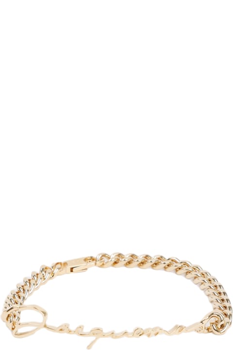 Jacquemus La Gourmette Logo Chain Link Bracelet | italist
