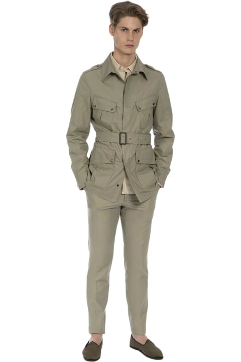 Larusmiani Coats & Jackets for Men Larusmiani 'merzouga' Safari Jacket Jacket