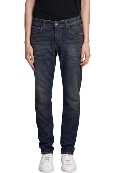Jeans for Men Salvatore Santoro Jeans In Blue Denim