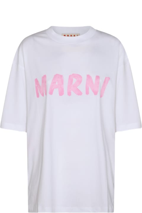 Marni Topwear for Women Marni White Cotton T-shirt