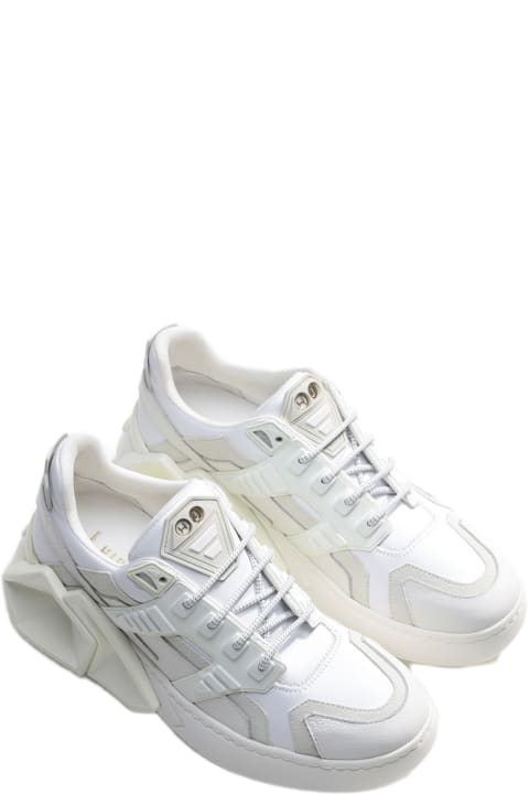 Hide&Jack Sneakers for Men Hide&Jack High Top Sneaker - Silverstone White