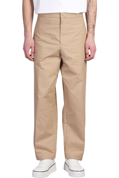 Jil Sander for Men Jil Sander Pants In Beige Cotton