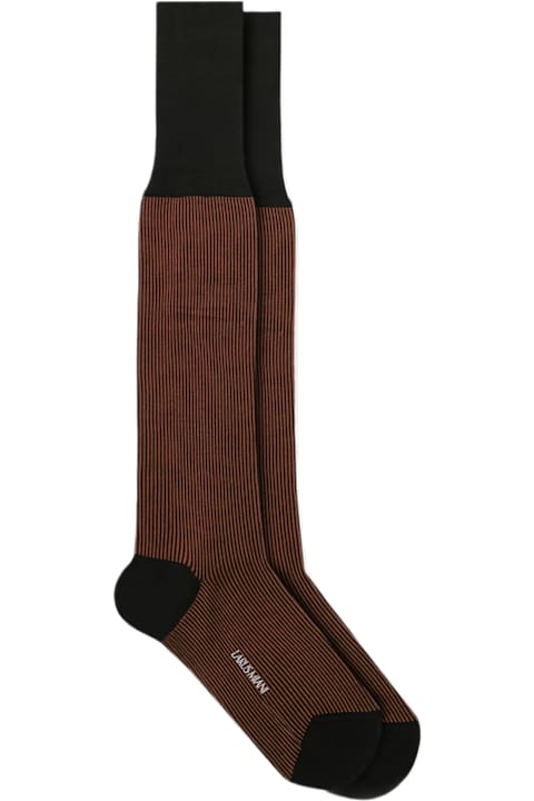 Underwear for Men Larusmiani Striped Socks Socks
