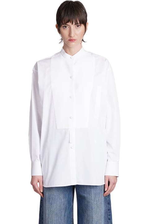 ウィメンズ Stella McCartneyのトップス Stella McCartney Shirt In White Cotton
