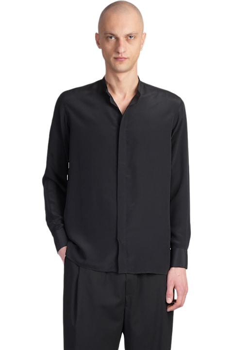 Laneus for Women Laneus Shirt In Black Silk