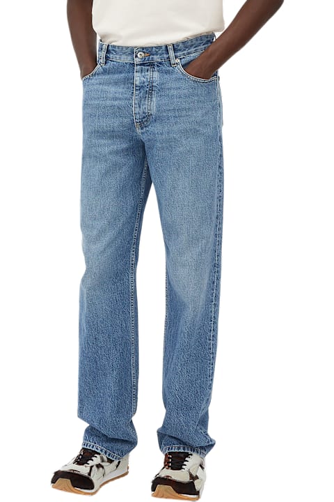 Bottega Veneta Jeans for Men Bottega Veneta Vintage Indigo Straight Leg Jeans