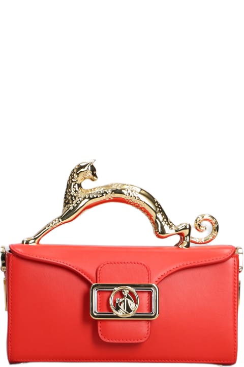 Lanvin for Women Lanvin Hand Bag In Red Leather