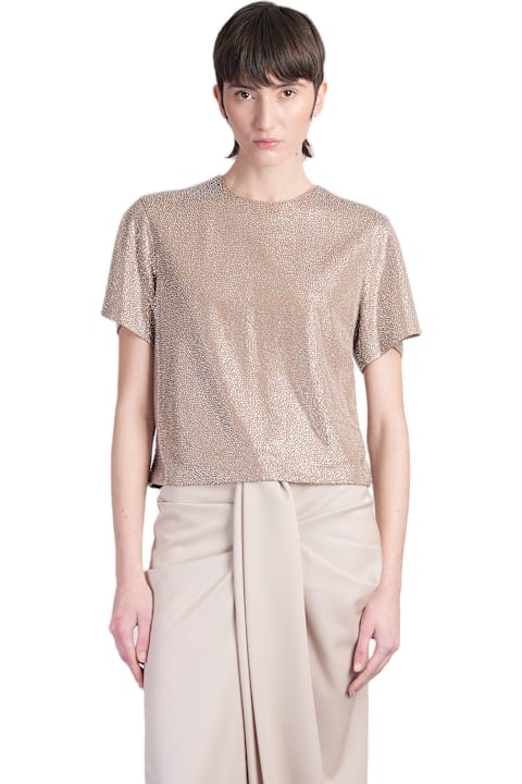 Giuseppe di Morabito for Women Giuseppe di Morabito T-shirt In Beige Viscose