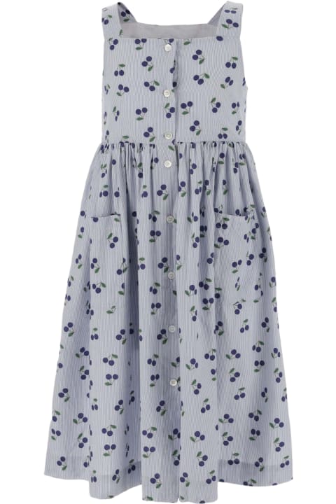 Bonpoint Dresses for Girls Bonpoint Cherry Print Cotton Dress