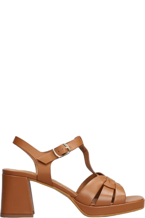 Julie Dee Shoes for Women Julie Dee Sandals In Leather Color Leather
