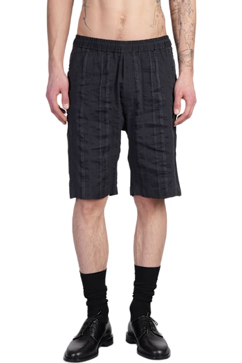 Barena for Women Barena Canariol Shorts In Blue Linen