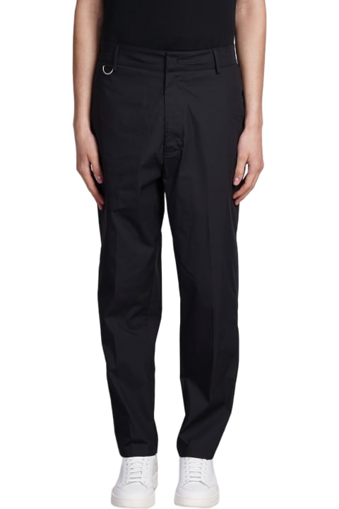 Low Brand Pants for Men Low Brand George Pants In Black Cotton