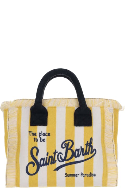 MC2 Saint Barth Totes for Women MC2 Saint Barth Colette Tote Bag With Striped Pattern And Logo