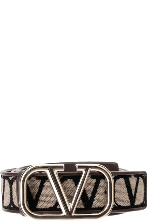 Valentino Garavani Belts for Women Valentino Garavani Iconographe Toile Belt H.40 Mm